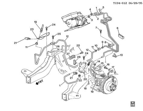 Visualizing The Brake Line Configuration Of A 2005 Tahoe