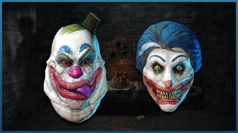 Payday 2 New Clown Masks Coulrophobiaday 8 Youtube