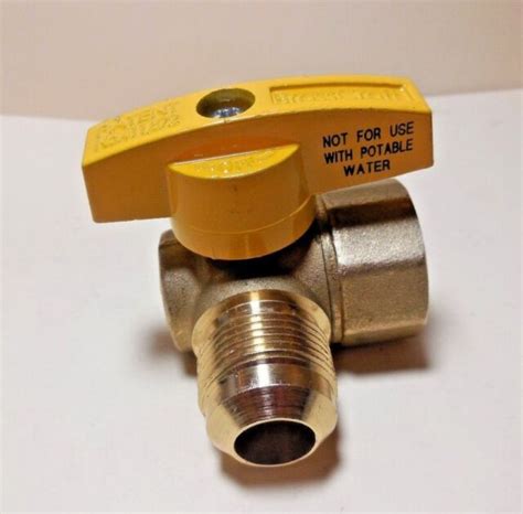 Brasscraft 3 4 Fip Angle Gas Ball Valve 1 2 Psi Ebay