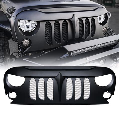 Xprite USA ZS 0040K G2 Beast Grille With Removeable Steel Mesh For Jeep