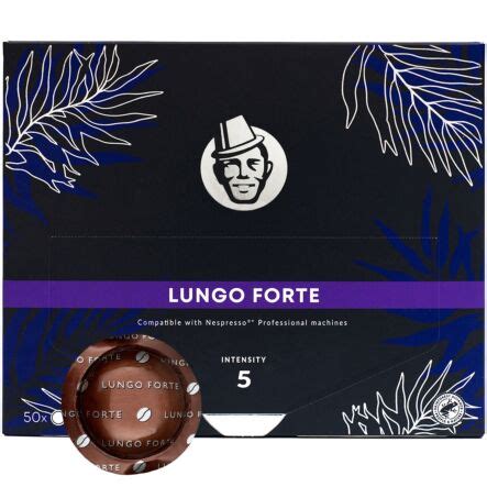 Kaffekapslen Lungo Forte Capsule Per Nespresso Pro Per