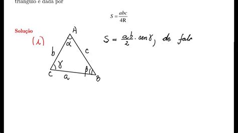 Exerc Cios Resolvidos Lei Dos Senos Exerc Cio Intermedi Rio