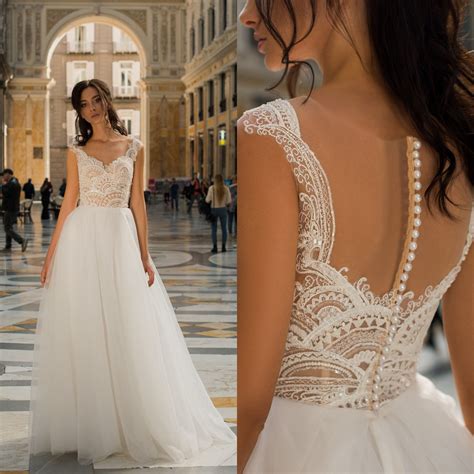 Corset Back Wedding Dress Lace