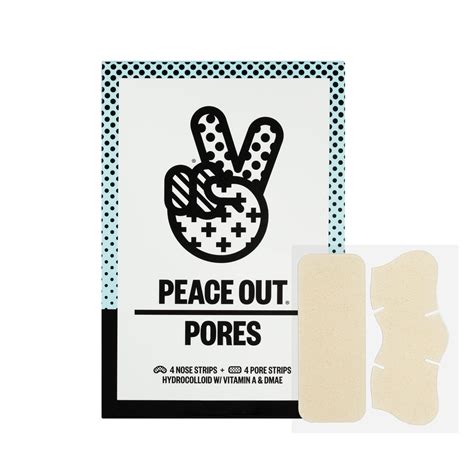 Buy Peace Out Skincare Pores Hydrocolloid Pore Refining Nose And Face