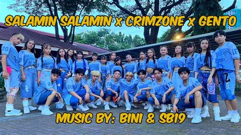 Salamin Salamin X Gento X Crimzone Eg In Concert Salaminsalamin Bini