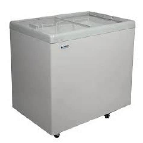 Celfrost Flat Glass Chest Freezer IKG 411 Sliding Lid Flat Glass