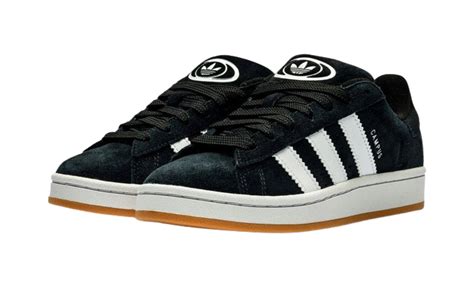 Adidas Campus S Black White Gum Gs Hq Woovin