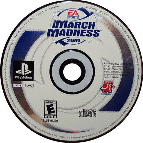 Ncaa March Madness Playstation Box Cover Art Mobygames