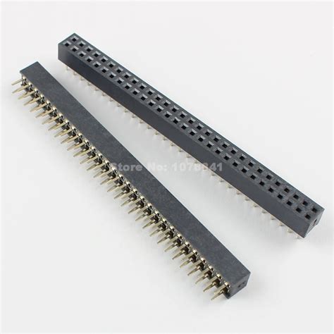 20pcs 2mm 2 0mm Pitch 2x30 Pin 60 Pin Female Dual Row Straight Pin