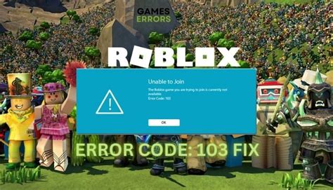 Roblox Error Code 103 How To Fix It Permanently Quick Guide