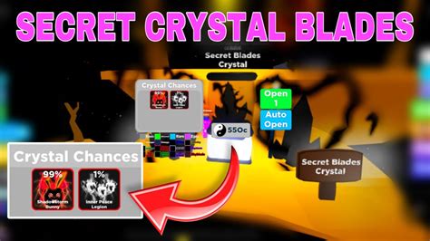 How To Find The SECRET Crystal Blades In Ninja Legends 2023 Roblox