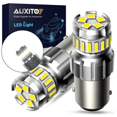 AUXITO White 1156 7506 LED Reverse Backup Light Bulbs 6500K Canbus