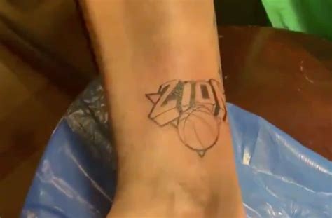 Knicks fan gets Zion Williamson tattoo, learns Pelicans will get to ...