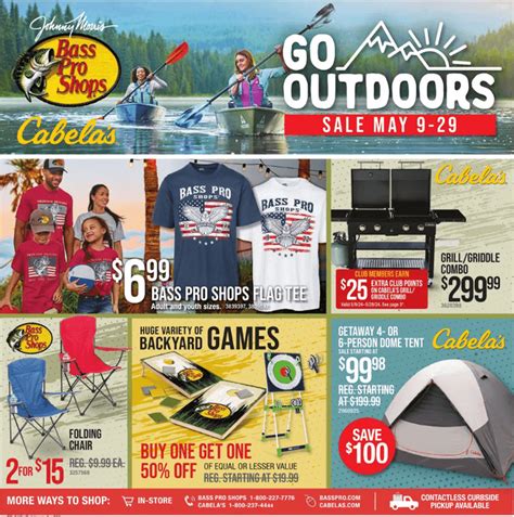 Bass Pro Shops Outdoors Sale May 09 – May 29, 2024