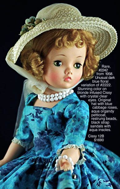 Vintage Madame Alexander Cissys From 1950s For Sale Catalog 2011