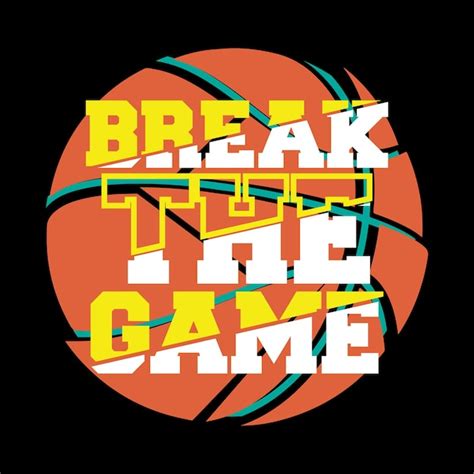 Premium Vector | The break game, typography graphic design, for t-shirt ...