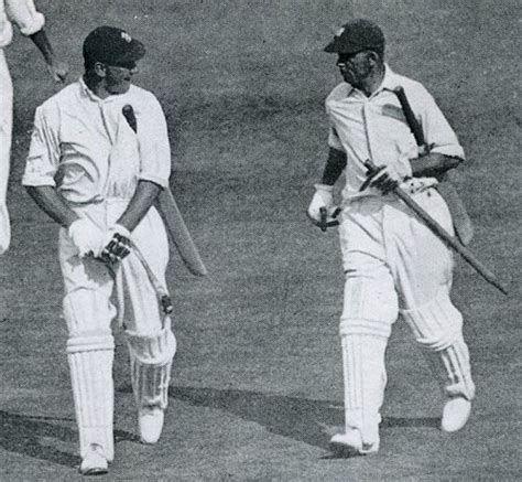 Wally Hammond And Bob Wyatt Head Off After Winning The Fifth Test