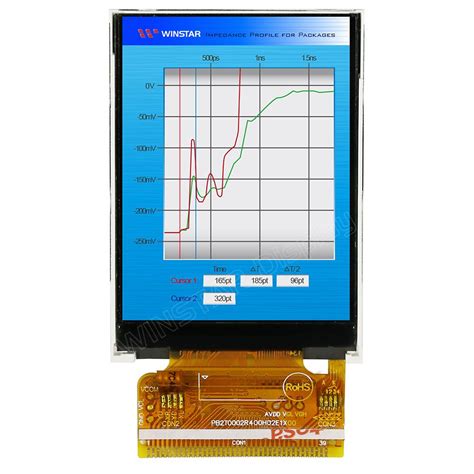 WF24HTLAJDNN0 WINSTAR TFT LCD Module 240x320 SOS Electronic