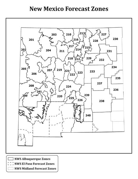 Albuquerque New Mexico Weather Map US National Weather Service