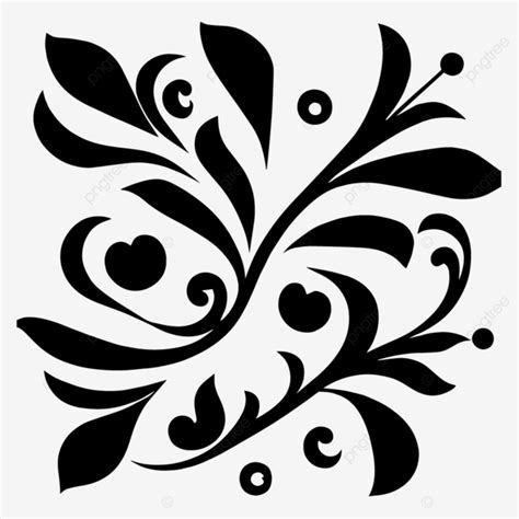 Flower Design Black And White Is Easy Affordable Vector Flower Design