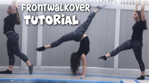 How To Do A Front Walkover In One Day For Beginners Gymnastics At