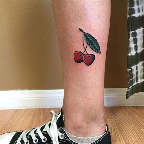 Tatuagens De Cereja Para Voc Escolher A Sua Favorita Tatuagens De