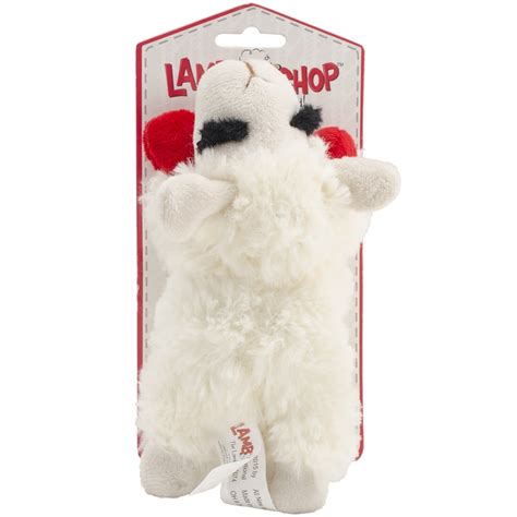 MULTIPET Lamb Chop Cat Toy The Fish Bone