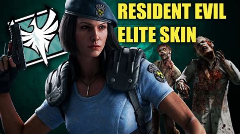 New Zofia Resident Evil Elite Skin Rainbow Six Siege Youtube