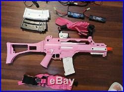 Slightly Upgraded H K G36C Pink Limited Edition Full Size Airsoft AEG