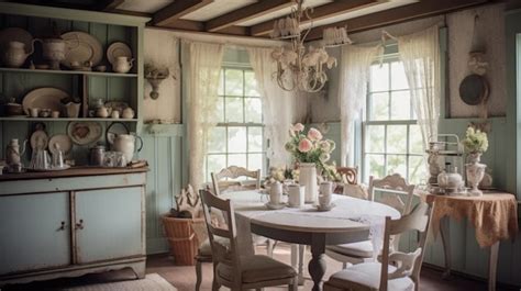 Premium Photo Interior Design Inspiration Of Farmhouse Shabby Chic