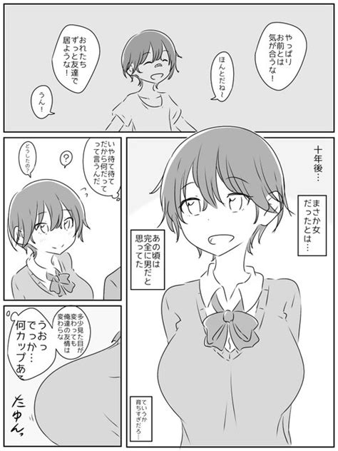 小さい頃男だと思ってた友達が女だったやつ好き ショコさん さんのマンガ ツイコミ仮