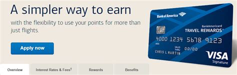 Up to 2.625% Back with the BankAmericard Travel Rewards Visa - Is It ...