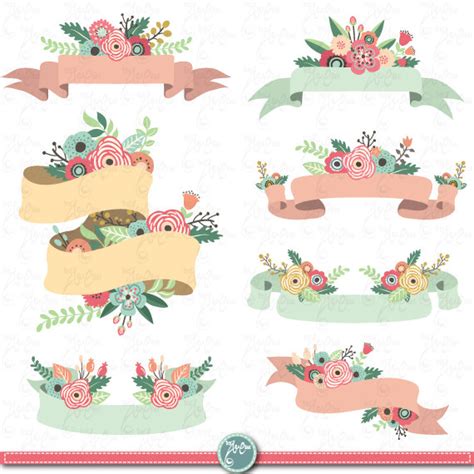 Free Floral Banner Cliparts, Download Free Floral Banner Cliparts png ...