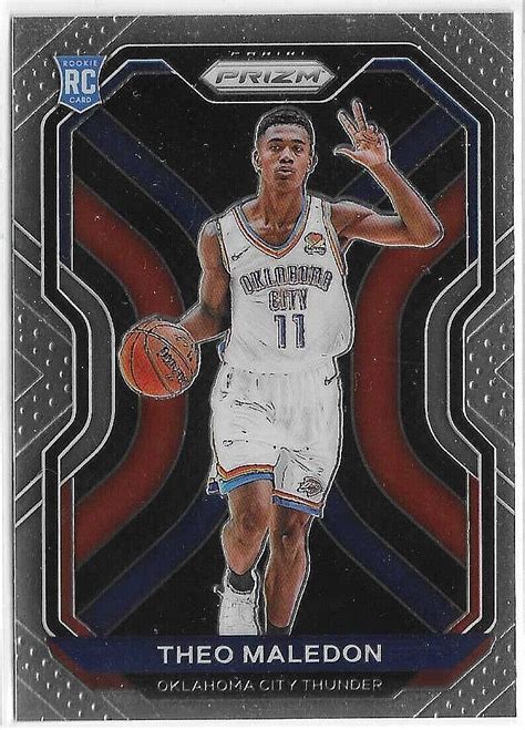 Panini Prizm Theo Maledon Rc Oklahoma City Thunder Ebay