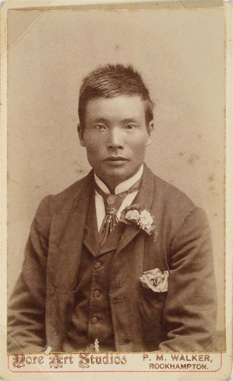 Young Chinese man (unknown subject) - PM Walker - QAGOMA Learning