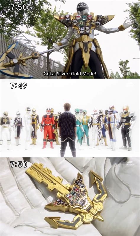 Gokaiger Gokai Silver Gold Mode by Mdwyer5 on DeviantArt