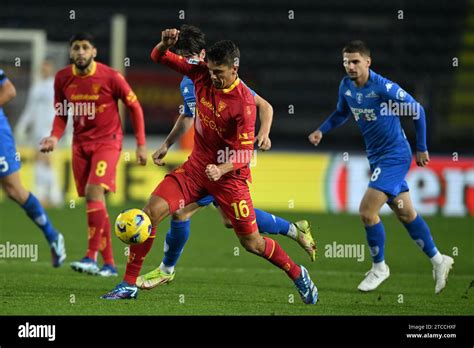 Joan Gonzalez Canellas Lecce Stiven Shpendi Empoli During The