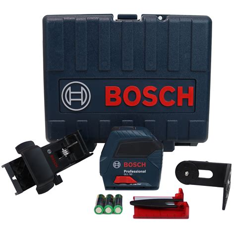 Bosch GLL50 RC 1 5V Self Leveling Cross Line Laser Level Reconditioned