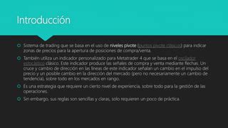 Estrategia De Trading De Niveles De Puntos Pivote PPT
