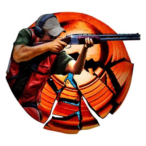 Shotgun Trap Shoot Decal Outdoor Sticker Hunting Sticker Etsy