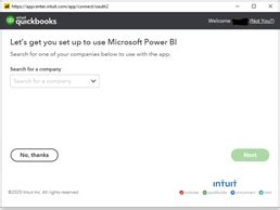 Quickbooks Power Bi Integration Dancing Numbers