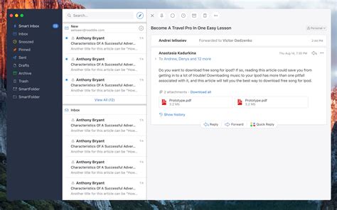 Spark Email App Launches On Mac With Touch Bar Support Snoozes Swipes