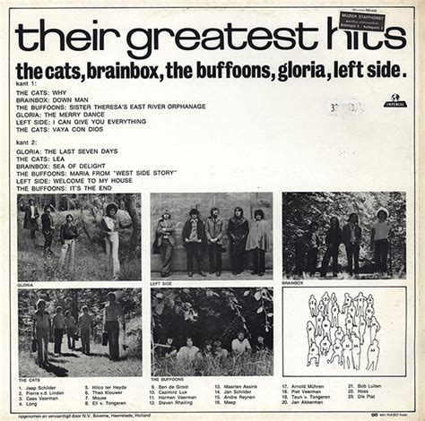 Various Their Greatest Hits Lp Comp Akerrecords Nl