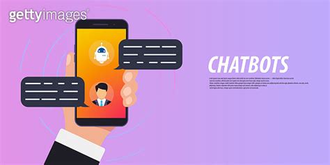 Chatbot Concept Man Chatting With Chat On Smartphone Online