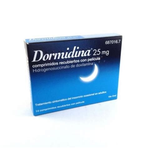 Dormidina Mg Comprimidos Recubiertos Farmacia Mac As