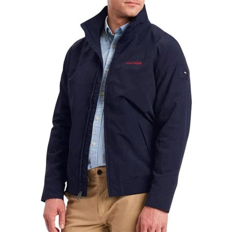 Jaqueta Da Tommy Hilfiger - Jaqueta Tommy Hilfiger Masculina Sustainable Regatta Jacket Azul ...