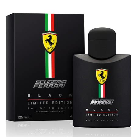 Scuderia Ferrari Black Limited Edition Cologne For Men By Ferrari