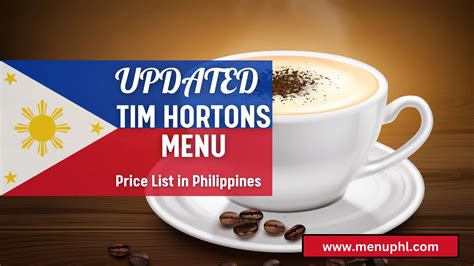 Tim Hortons Menu Philippines And Updated Prices 2023