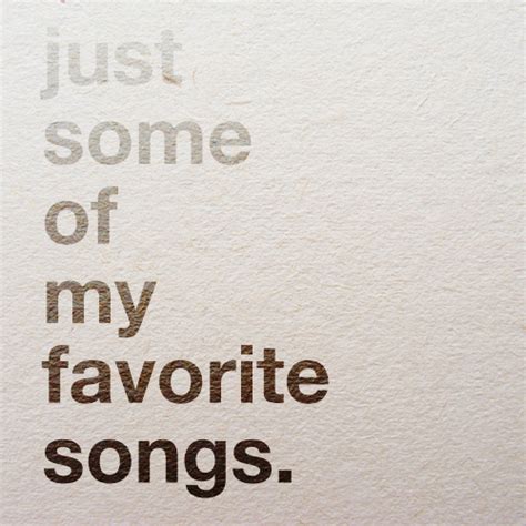 Julian Bevan » JUST SOME OF MY FAVORITE SONGS - Julian Bevan