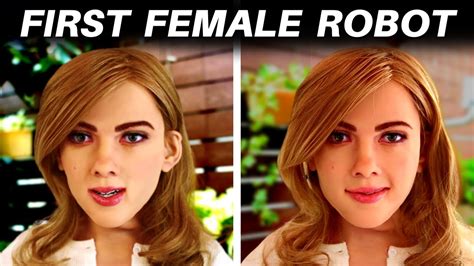 Usa Revealed Their Female Humanoid Robots Youtube